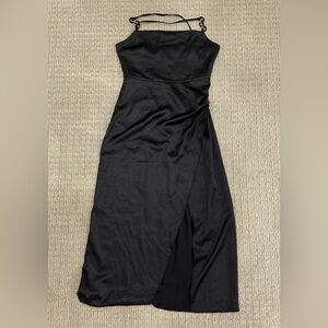 Zara Strapless Black Dress